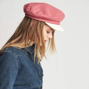Brixton Margot Baker Boy Cap in Blush